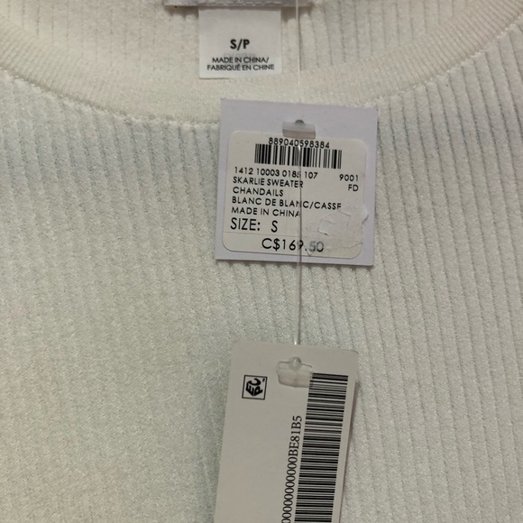 CLUB MONACO Sweater with Ruffles - Picture 4 of 4